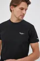 fekete Pepe Jeans t-shirt Basic