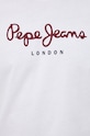 Бавовняна футболка Pepe Jeans Eggo N PM508208.800 білий