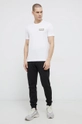 EA7 Emporio Armani T-shirt bawełniany 3LPT23.PJM9Z biały