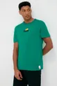 Βαμβακερό μπλουζάκι Puma Puma X Garfield πράσινο