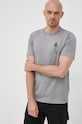 Oblečenie Bavlnené tričko C.P. Company 12CMTS198A006203W sivá
