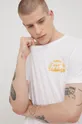 λευκό Βαμβακερό μπλουζάκι Tom Tailor