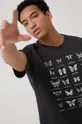 sivá Bavlnené tričko adidas Originals HF4802