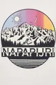 μπεζ Βαμβακερό μπλουζάκι Napapijri