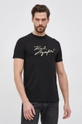 czarny Karl Lagerfeld T-shirt bawełniany 521224.755402