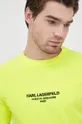 κίτρινο Μπλουζάκι Karl Lagerfeld Ανδρικά