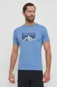 blu Columbia maglietta sportiva zero rules