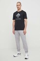 Columbia t-shirt bawełniany Rapid Ridge 1888813. czarny SS25