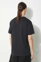 Βαμβακερό μπλουζάκι Columbia μαύρο