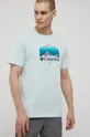 Columbia t-shirt sportowy Thistletown Hills turkusowy