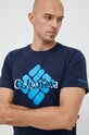 Columbia tricou din bumbac print bleumarin 1991031