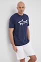 Paul&Shark T-shirt bawełniany 22411073 granatowy SS22