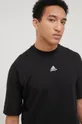 μαύρο Μπλουζάκι adidas Performance