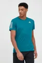 adidas Performance t-shirt do biegania Own The Run zielony