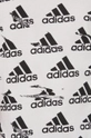 λευκό Βαμβακερό μπλουζάκι adidas