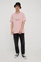 Bavlnené tričko adidas Originals HE4681 ružová