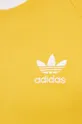 κίτρινο Βαμβακερό μπλουζάκι adidas Originals Adicolor