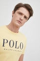 žltá Bavlnené tričko Polo Ralph Lauren