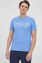 Polo Ralph Lauren - Βαμβακερό μπλουζάκι μπλε