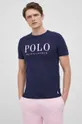 Polo Ralph Lauren - Βαμβακερό μπλουζάκι σκούρο μπλε