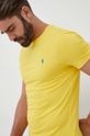 žlutá Bavlněné tričko Polo Ralph Lauren Pánský