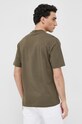 Odzież Liu Jo t-shirt bawełniany M122P204JEANSTEE M122P204JEANSTEE zielony