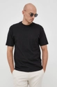 Liu Jo t-shirt in cotone M122P204FLAMEPOCKET nero SS22