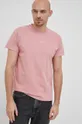 ροζ Pepe Jeans - Βαμβακερό μπλουζάκι Andreas