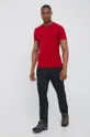 Βαμβακερό μπλουζάκι 4F κόκκινο