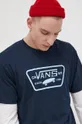 mornarsko plava Pamučna majica Vans