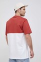 Îmbrăcăminte Vans tricou din bumbac VN0A3CZDYUK1 rosu