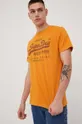 Superdry t-shirt żółty