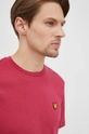 różowy Lyle & Scott t-shirt