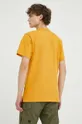 Βαμβακερό μπλουζάκι G-Star Raw κίτρινο
