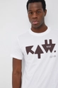 λευκό Βαμβακερό μπλουζάκι G-Star Raw