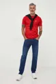 BOSS t-shirt in cotone BOSS CASUAL rosso
