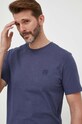 Bavlnené tričko BOSS BOSS CASUAL modrá 50472584