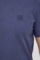 Bavlnené tričko BOSS BOSS CASUAL 50472584 modrá
