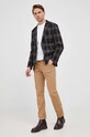 Pamučna majica BOSS CASUAL 50472584 bijela AA00