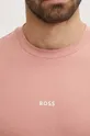 rózsaszín BOSS t-shirt BOSS ORANGE