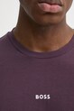 Tričko BOSS ORANGE TChup 50473278 fialová