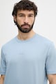 BOSS Orange majica muška pamučna TChup plava 50473278