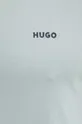 Хлопковая футболка HUGO серый 50466158