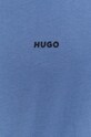 Bavlněné tričko HUGO 50466158 fialová