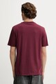 Odzież HUGO t-shirt bawełniany 50466158 bordowy