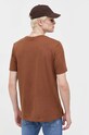 Odzież HUGO t-shirt bawełniany 50466158 brązowy