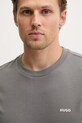 HUGO t-shirt da uomo in cotone Dero222 grigio 50466158
