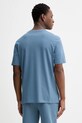 Odzież HUGO t-shirt bawełniany 50466158 niebieski