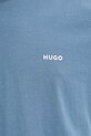 HUGO t-shirt bawełniany 50466158 niebieski