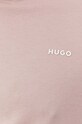 Bavlněné tričko HUGO 50466158 růžová